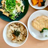 旨みがたっぷり さつま揚げといと昆布の炊き込みご飯